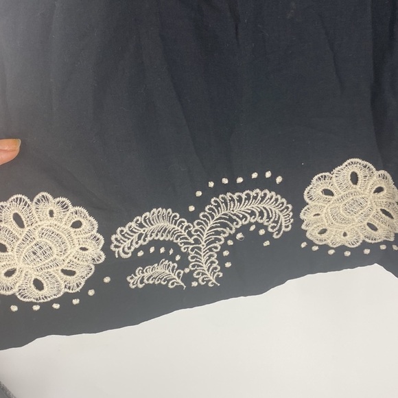 Moulinette Soeurs Embroidered Floral Print Sleeveless MIDI Causal Dress - Picture 5 of 7